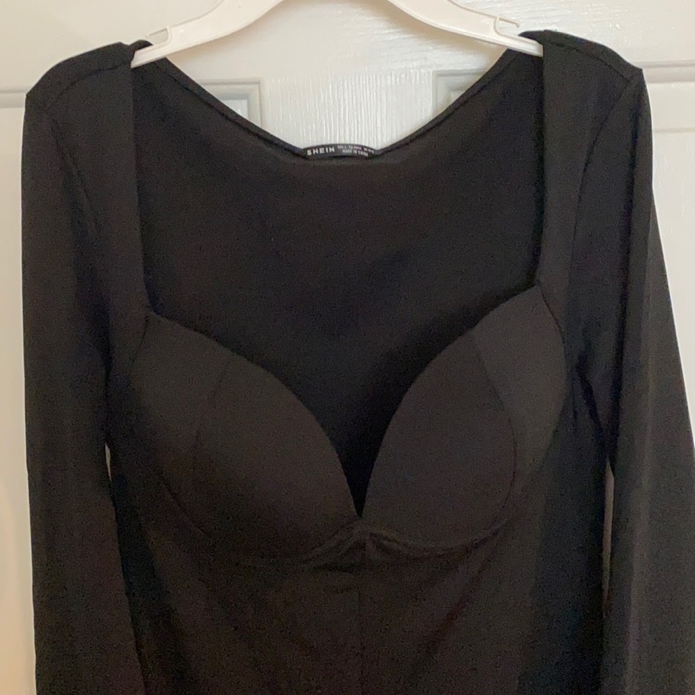 SHEIN Black Dress